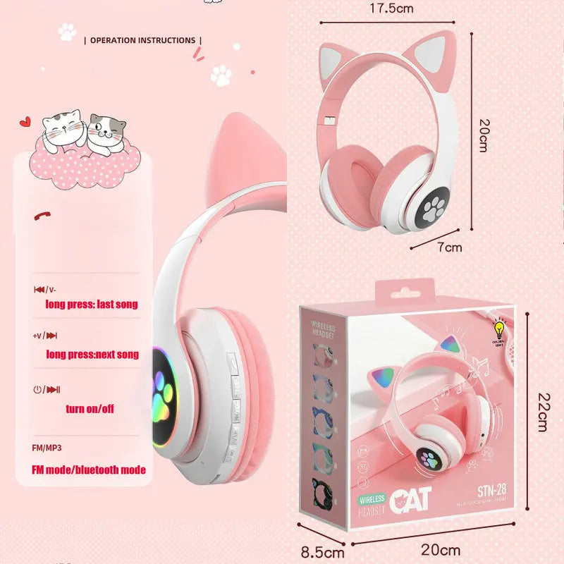 Headphones cat ear