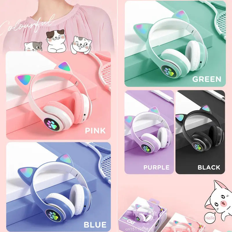 Headphones cat ear